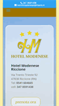 Mobile Screenshot of hotelmodenese.com